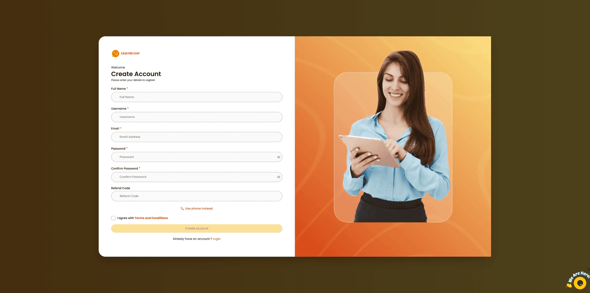 Cash For Chat screenshot 1