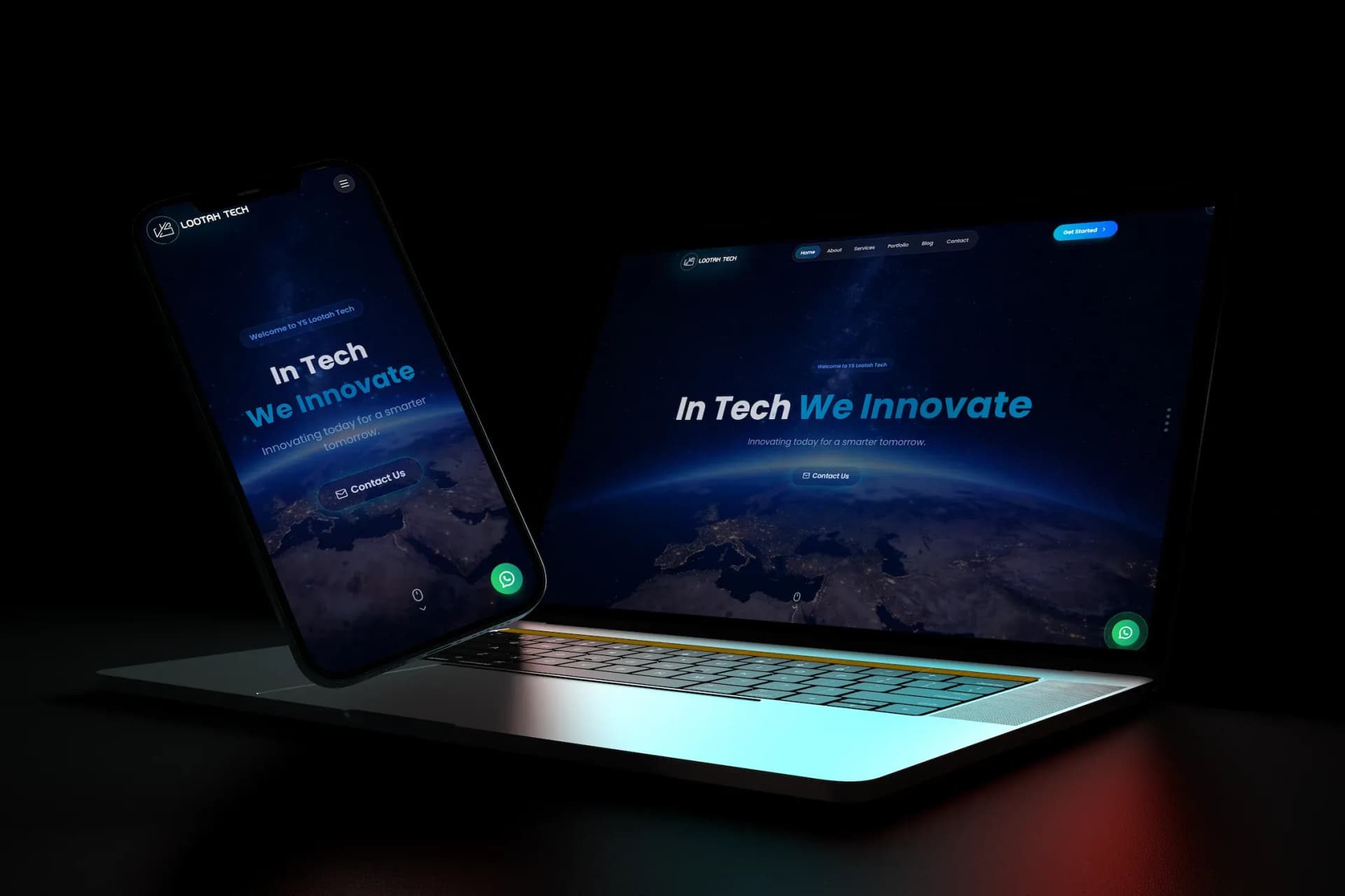 YSLootahTech Portfolio screenshot 3