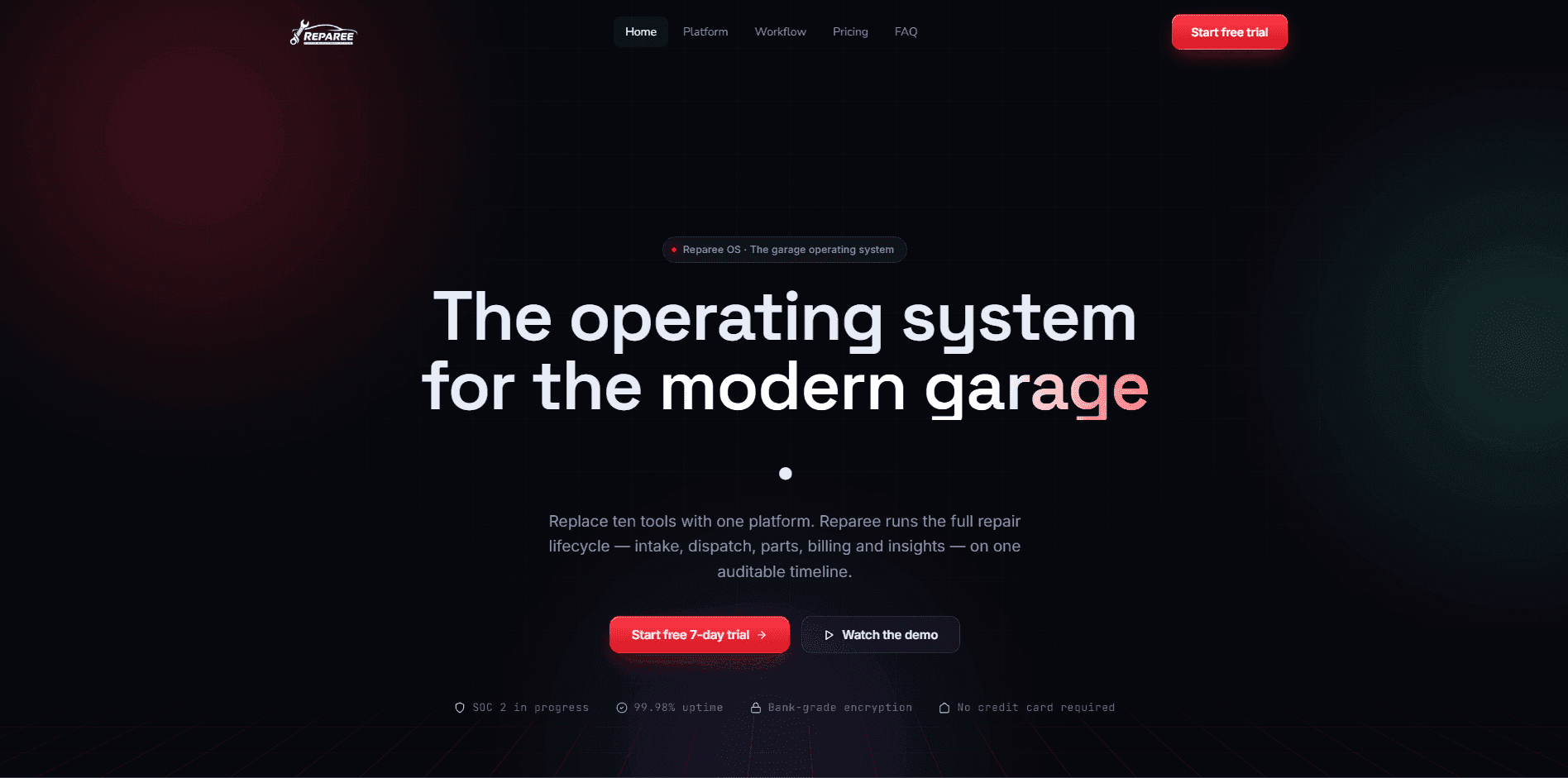 Reparee ERP